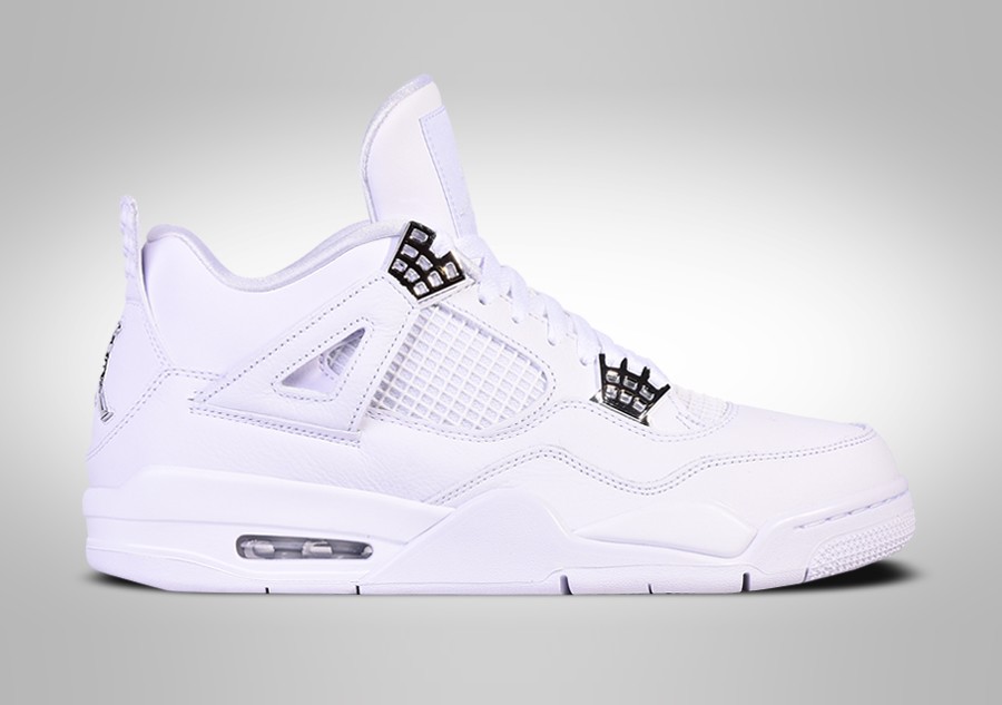 air jordan 4 white pure money