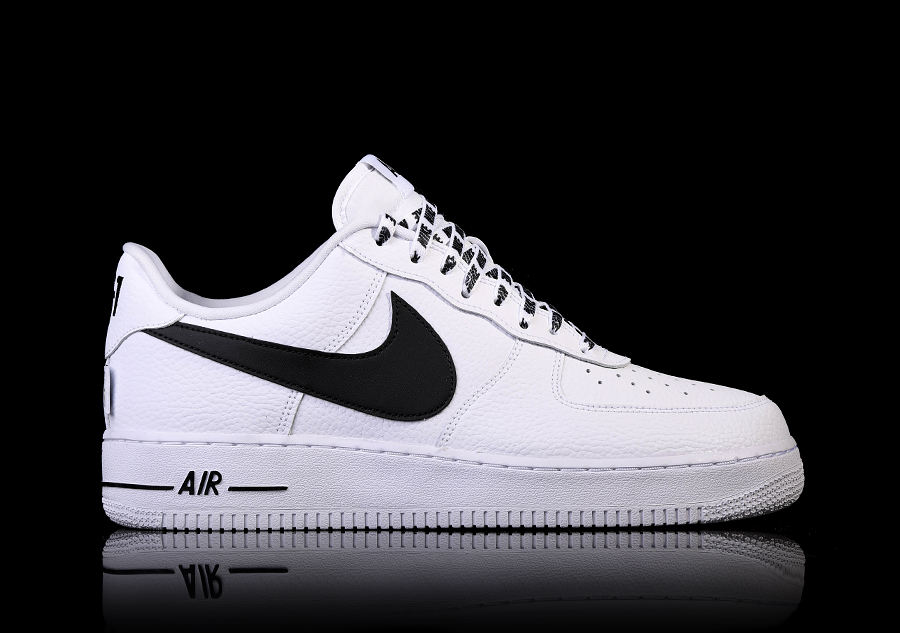 nike air force 1 07 nba white black