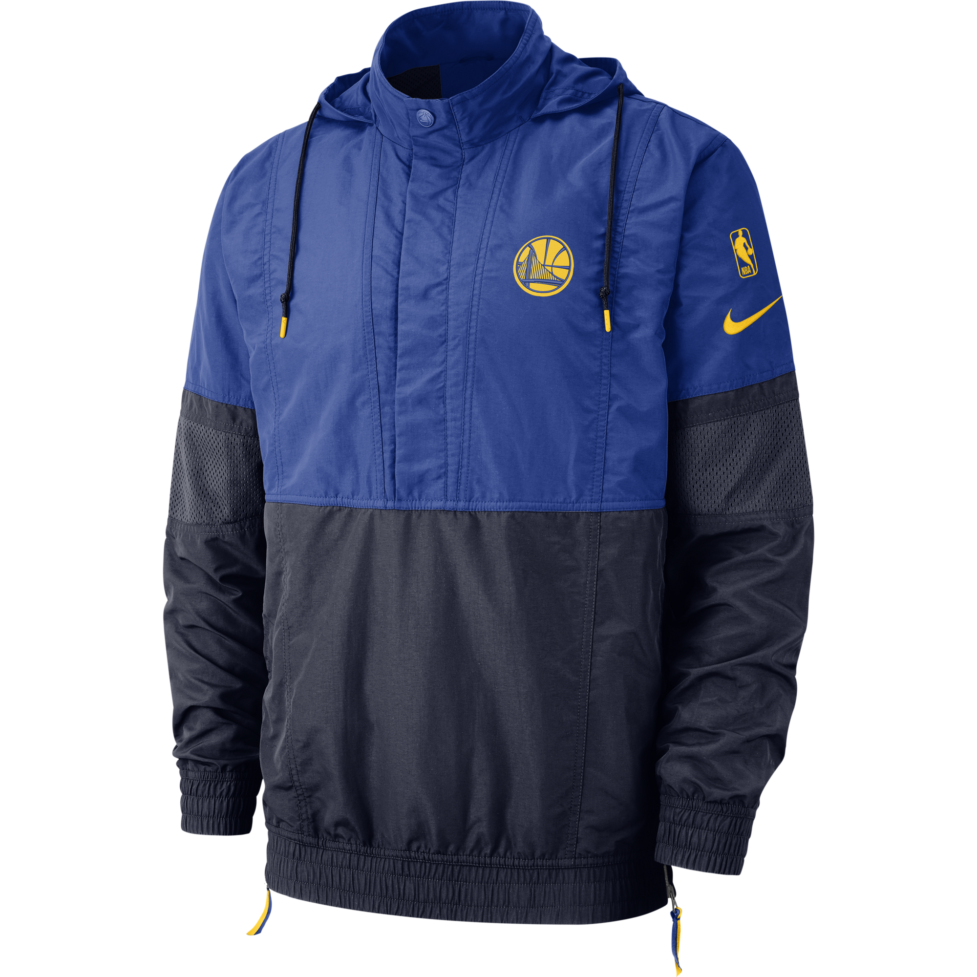 NIKE NBA GOLDEN STATE WARRIORS COURTSIDE JACKET COURTSIDE RUSH BLUE