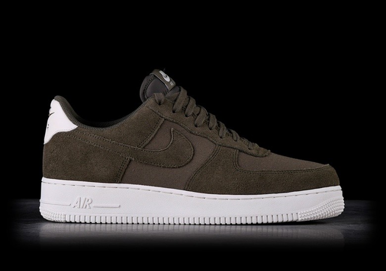 suede green air force ones