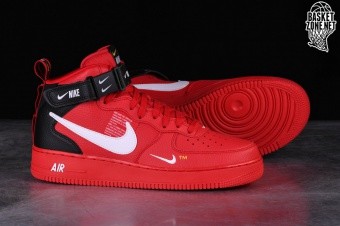 air force 1 mid utility red