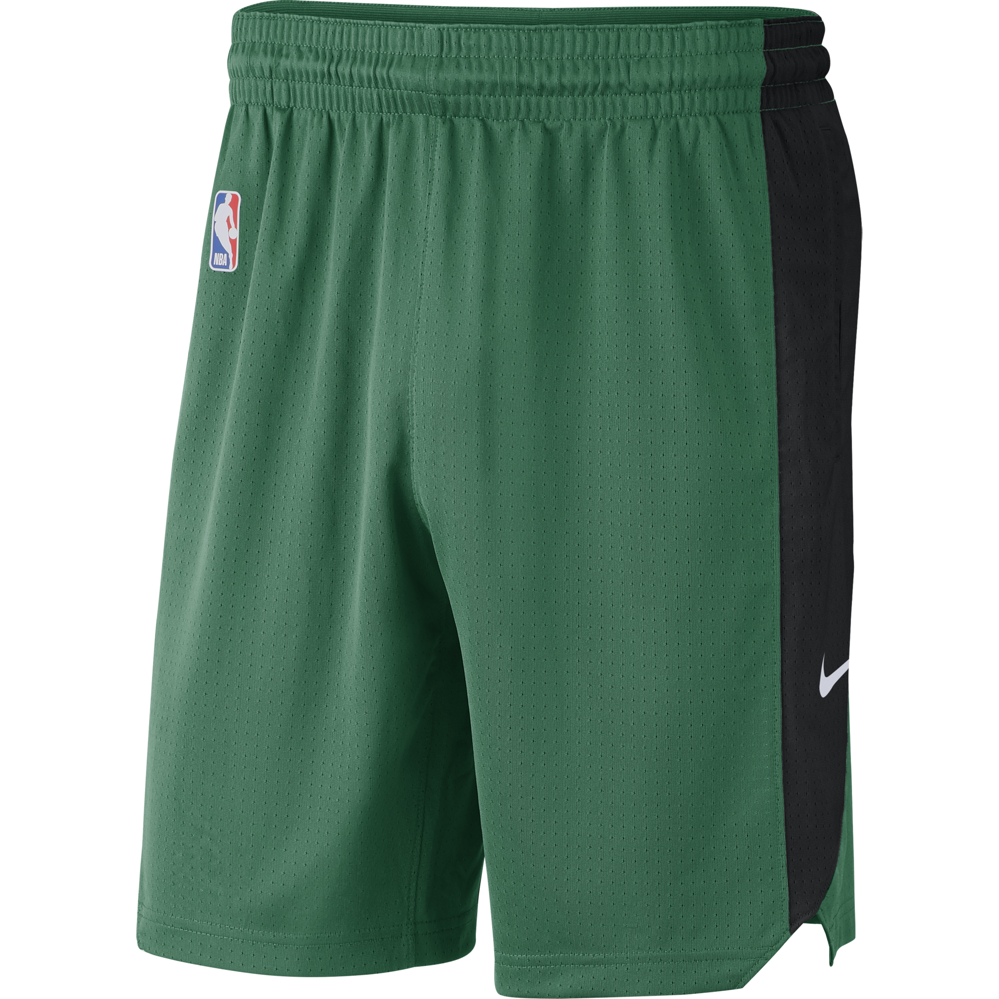 NIKE NBA BOSTON CELTICS PRACTICE SHORTS CLOVER