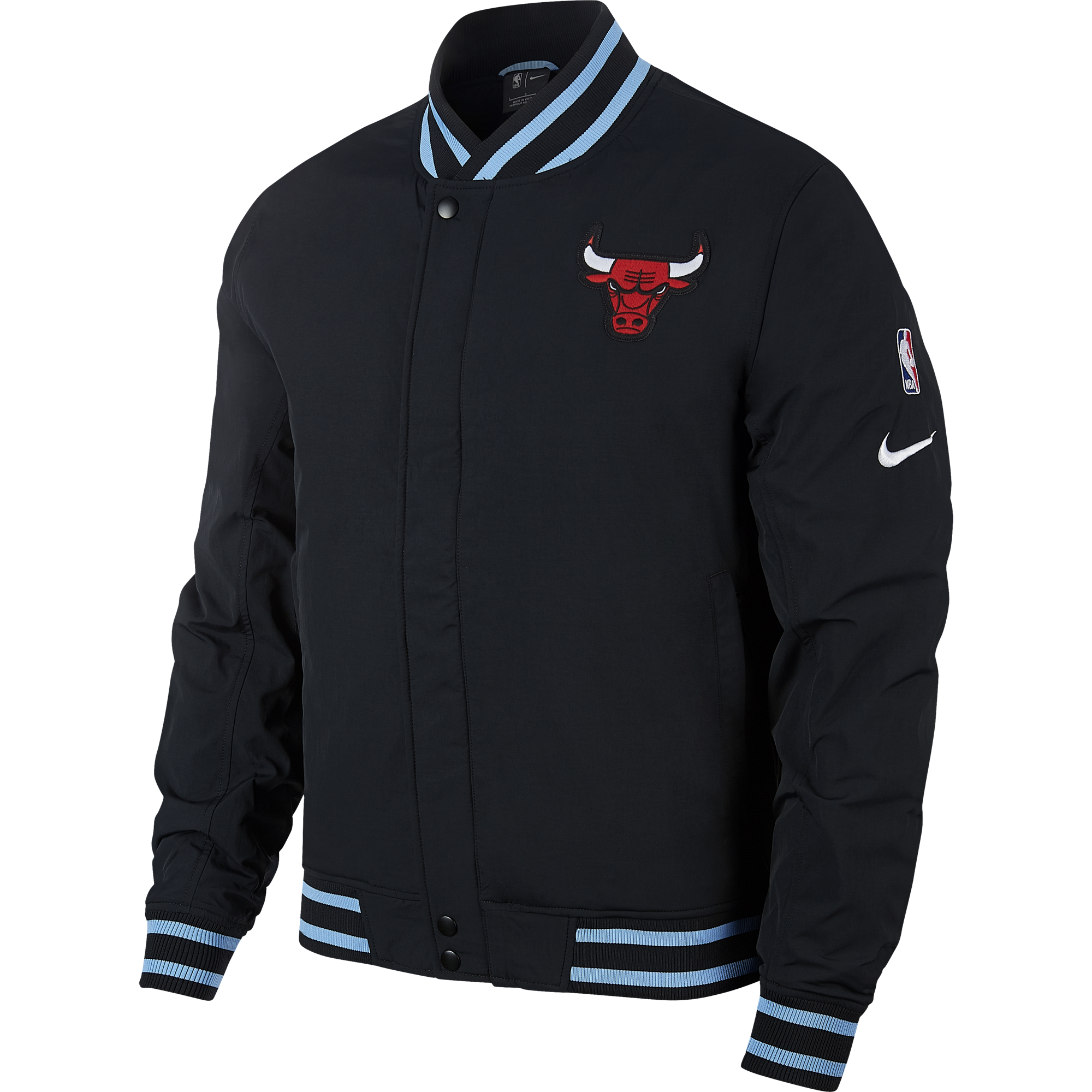 NIKE NBA CHICAGO BULLS COURTSIDE JACKET BLACK