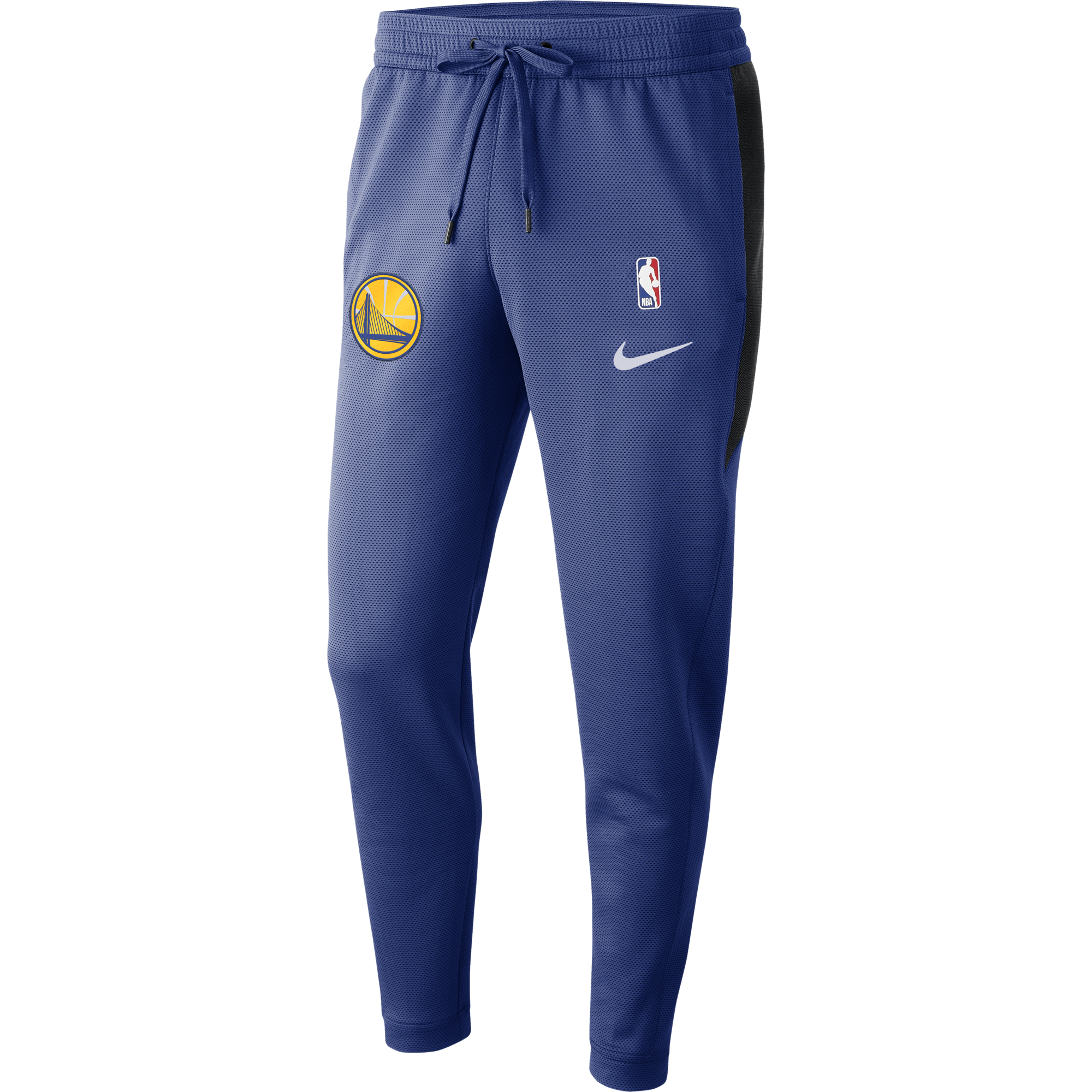 NIKE NBA GOLDEN STATE WARRIORS THERMAFLEX SHOWTIME PANTS RUSH BLUE