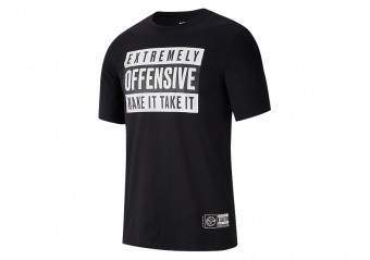 NIKE 'EXTREMELY OFFENSIVE' VERBIAGE TEE BLACK