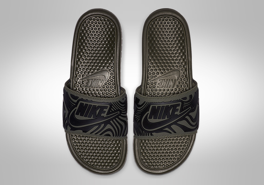 NIKE BENASSI JUST DO IT SLIDE CARGO KHAKI fur 32 50 Basketzone