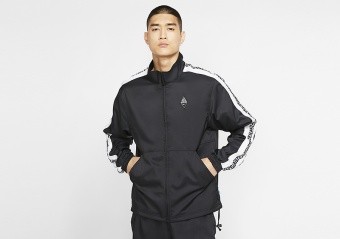 NIKE GIANNIS TRACK JACKET BLACK