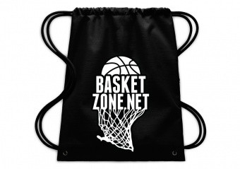 BASKETZONE.NET GYMSACK BLACK