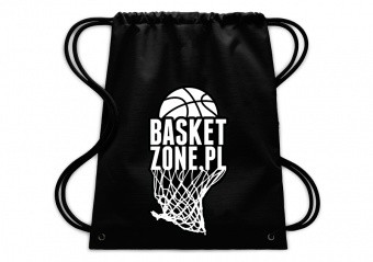 BASKETZONE.PL GYMSACK BLACK