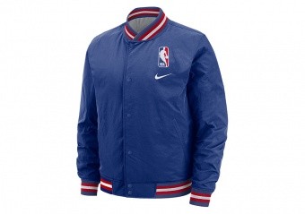 NIKE NBA N31 COURTSIDE JACKET RUSH BLUE