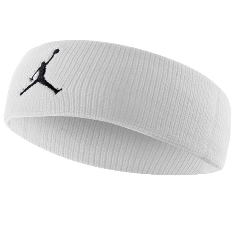 NIKE AIR JORDAN JUMPMAN HEADBAND WHITE