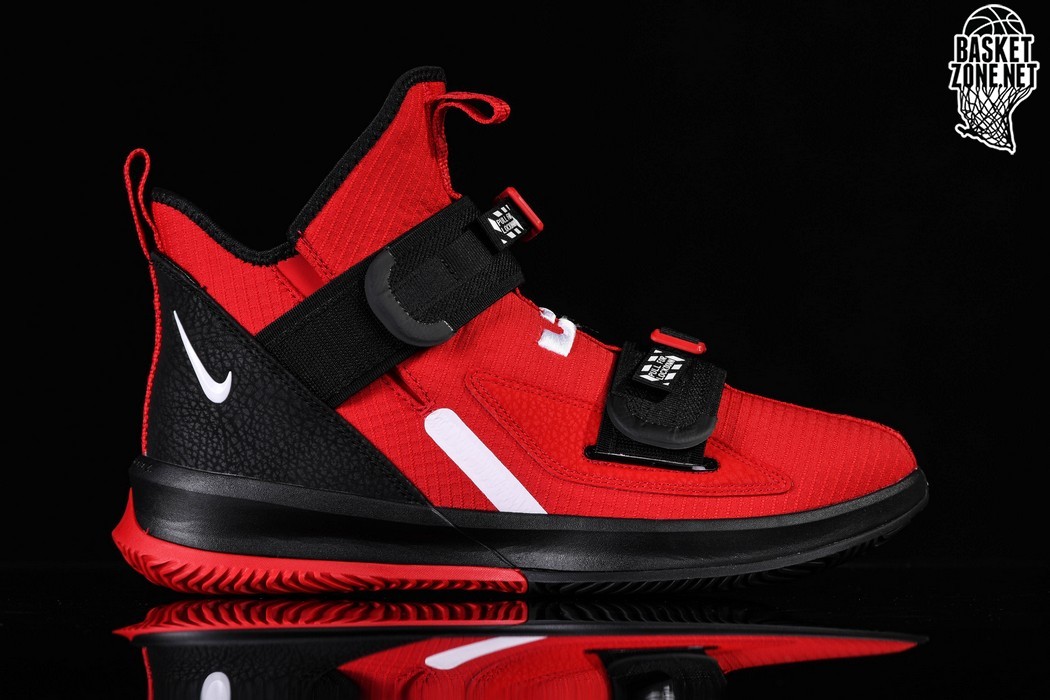 lebron soldier red and black