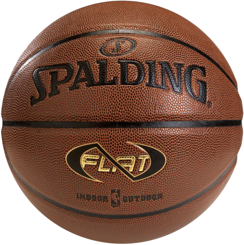 SPALDING  NBA NEVERFLAT IN/OUT SIZE 7 AMBER ORANGE