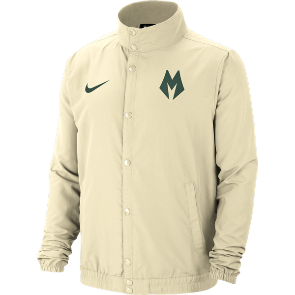 NIKE NBA MILWAUKEE BUCKS CITY EDITION JACKET FLAT OPAL