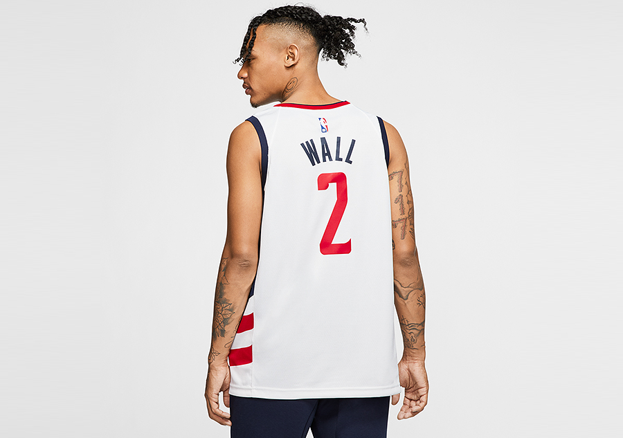 NIKE NBA WASHINGTON WIZARDS JOHN WALL CITY EDITION SWINGMAN JERSEY