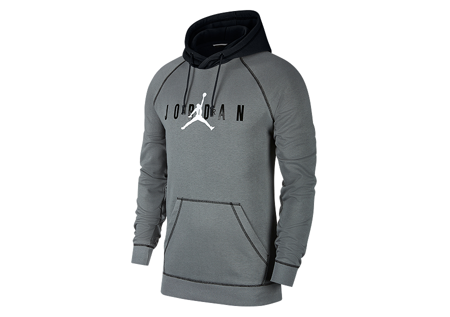 NIKE AIR JORDAN SPORT DNA HBR PULLOVER HOODIE SMOKE GREY fur 65 00 Basketzone