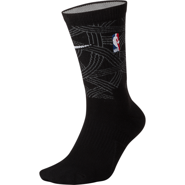 NIKE NBA GOLDEN STATE WARRIORS CITY EDITION SOCKS BLACK