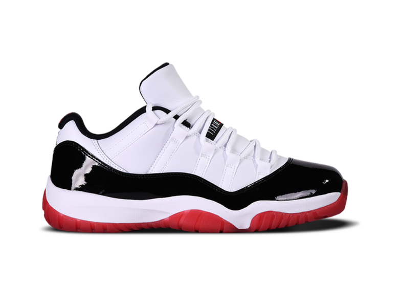 NIKE AIR JORDAN 11 RETRO LOW GS CONCORD BRED