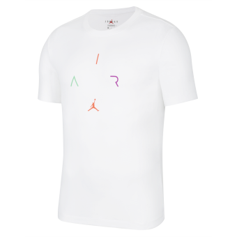 NIKE AIR JORDAN 'AIR' DRI-FIT TEE WHITE