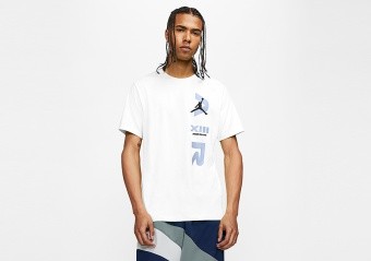 NIKE AIR JORDAN LEGACY AJ13 TEE WHITE