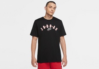 NIKE AIR JORDAN LEGACY 1 JUMPMAN TEE BLACK