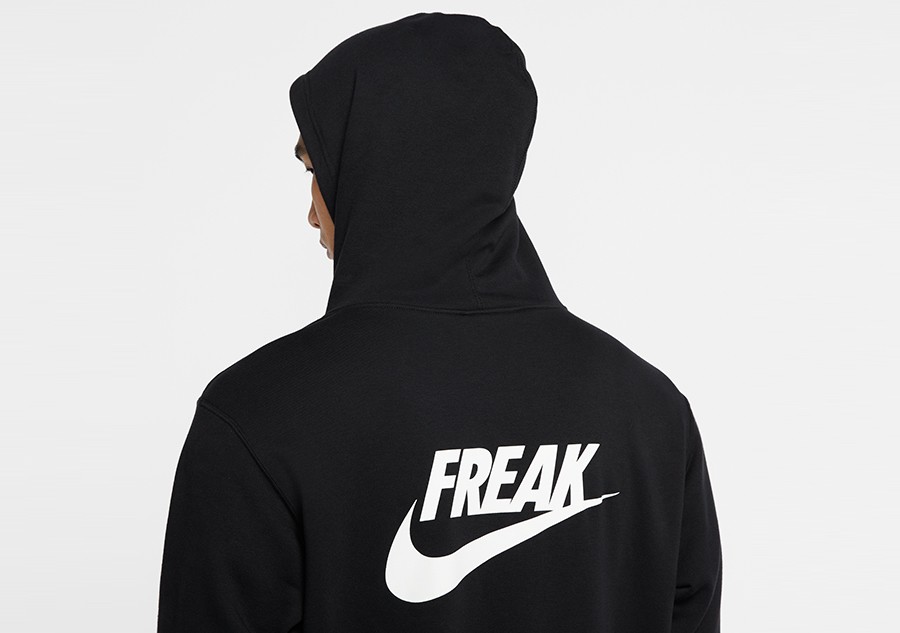 freak nike hoodie black