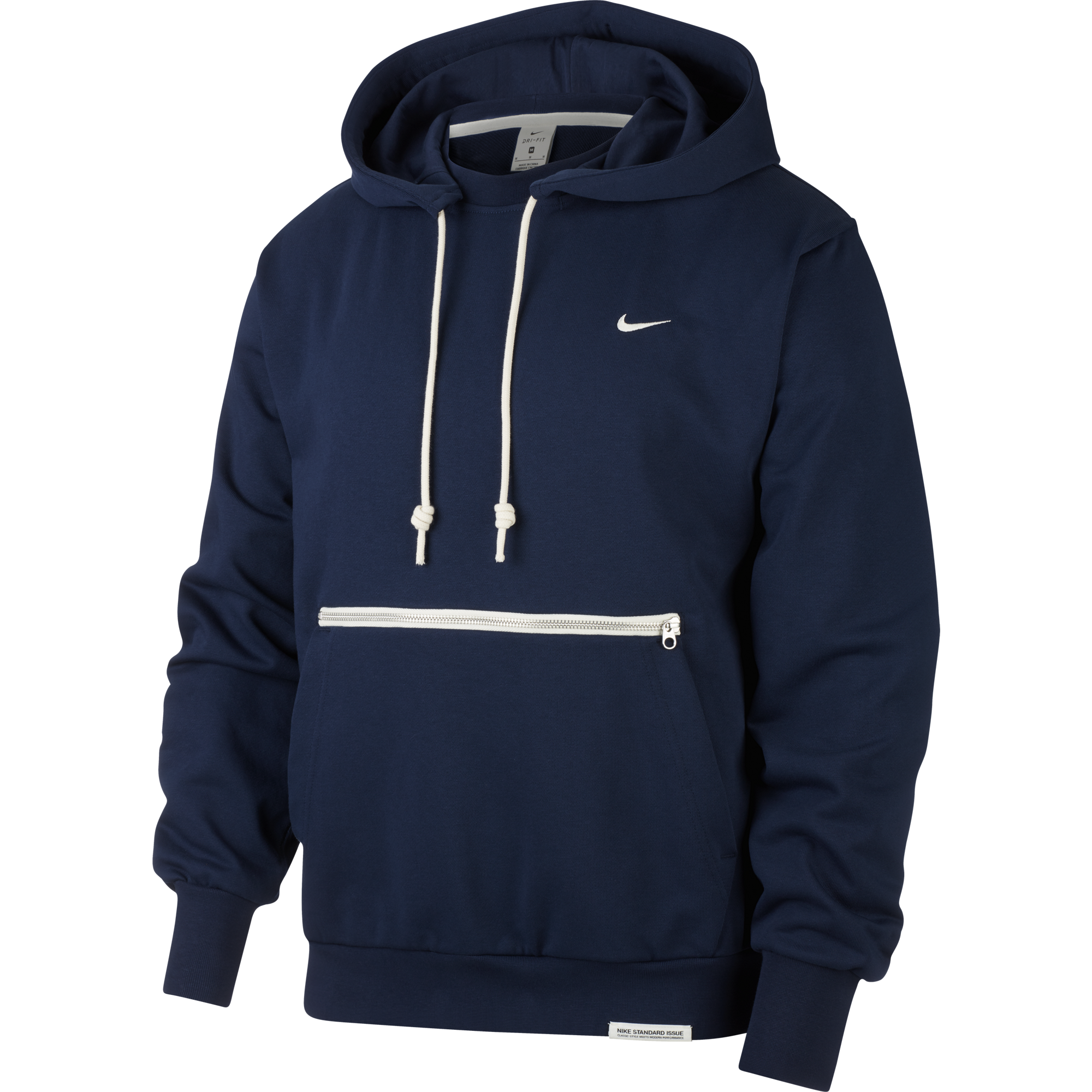 NIKE STANDARD ISSUE PULLOVER HOODIE COLLEGE NAVY
