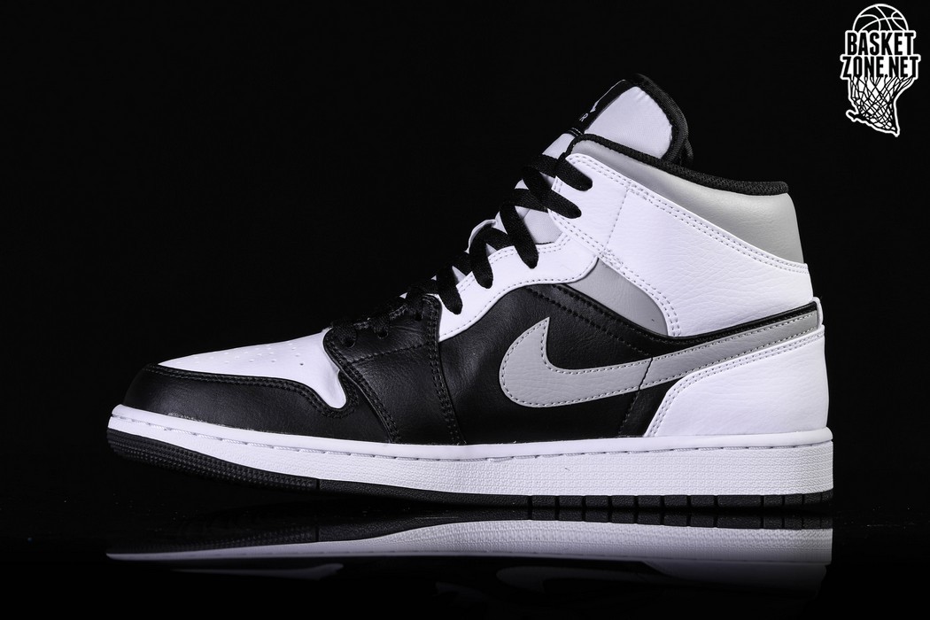 jordan 1 mid white shadow dames