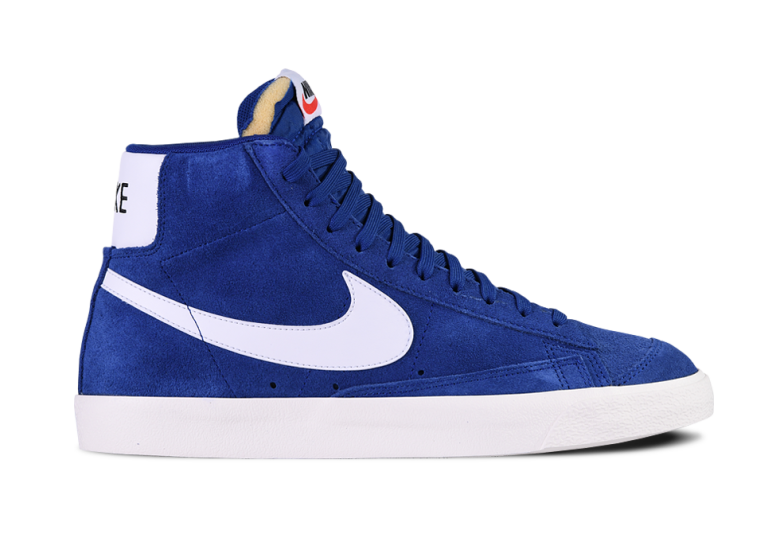 NIKE BLAZER MID 77 RETRO SUEDE DEEP ROYAL BLUE por 110 00 kicksmaniac