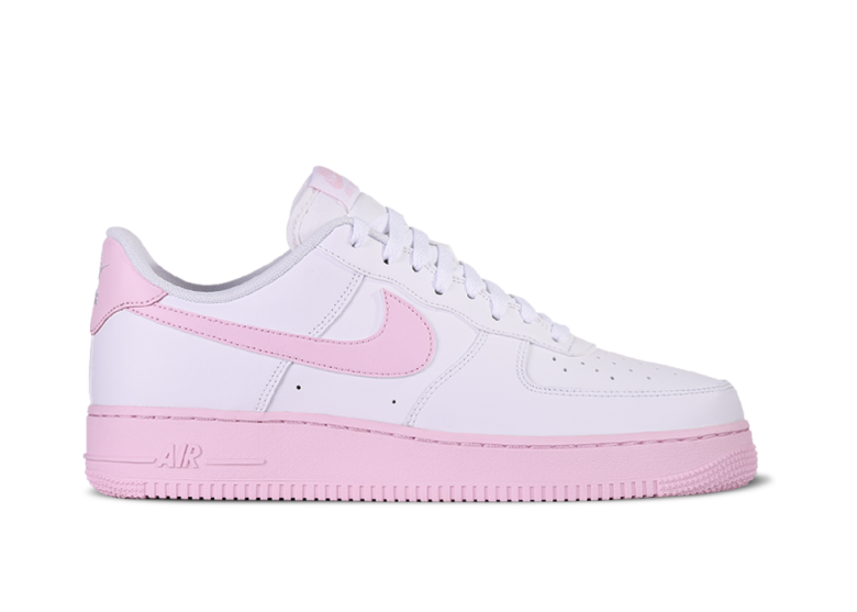 NIKE AIR FORCE 1 LOW 07 WHITE PINK FOAM