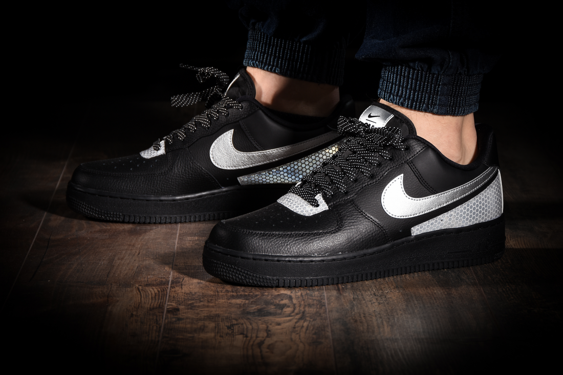 NIKE AIR FORCE 1 LOW '07 LV8 3M BLACK