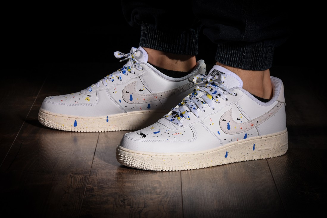 NIKE AIR FORCE 1 LOW '07 LV8 PAINT SPLATTER