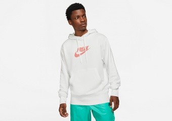 NIKE GIANNIS 'FREAK' PULLOVER HOODIE SUMMIT WHITE