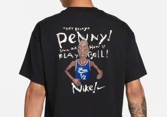 NIKE LIL' PENNY MAX '90 TEE BLACK