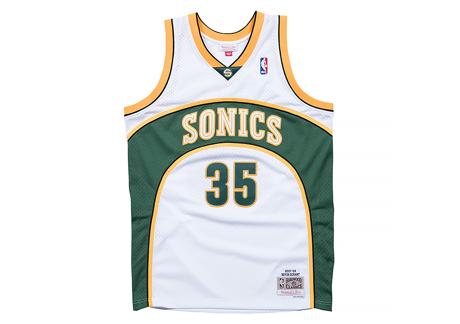 MITCHELL NESS NBA SWINGMAN JERSEY SEATTLE SUPERSONICS KEVIN DURANT 35 fur 102 50 Basketzone