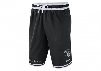 NIKE NBA BROOKLYN NETS DNA TEAM SHORTS BLACK