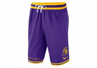 NBA LOS ANGELES LAKERS DRI-FIT DNA SHORT TEAM FIELD PURPLE