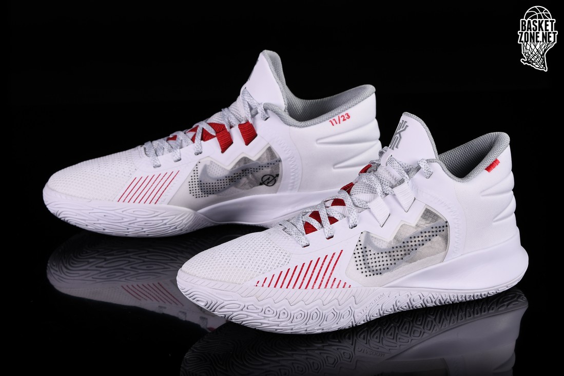 NIKE KYRIE FLYTRAP 5 WHITE FIRE RED 