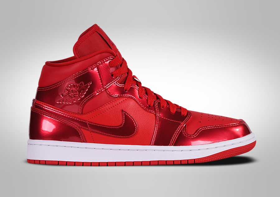 NIKE AIR JORDAN 1 RETRO MID WMNS UNIVERSITY RED fur 162 50 Basketzone