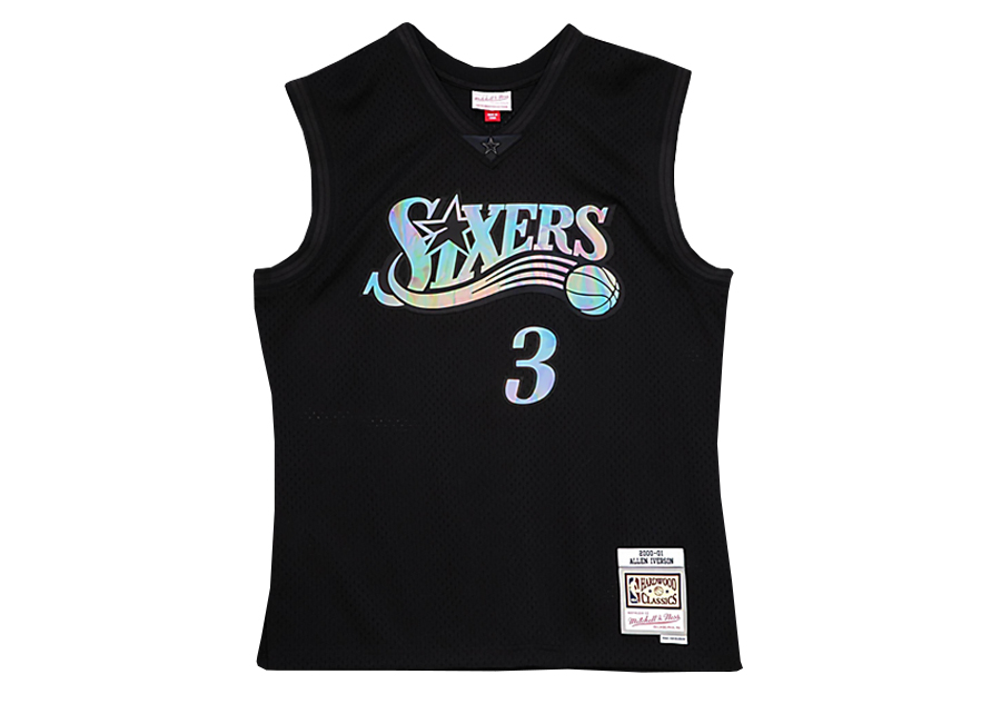 Allen iverson swingman jersey sales