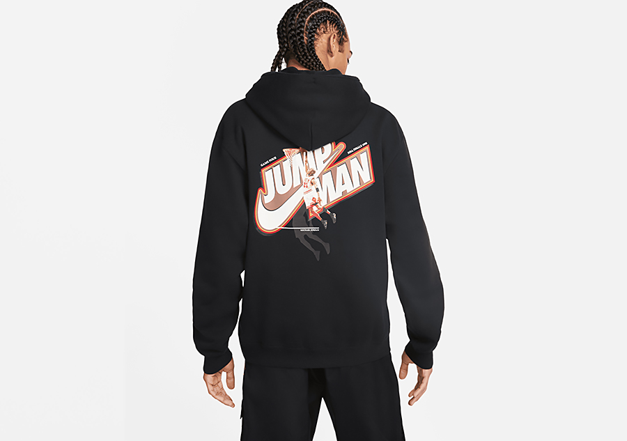 Black hoodie jordan store