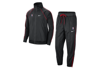NIKE NBA CHICAGO BULLS COURTSIDE TRACKSUIT BLACK