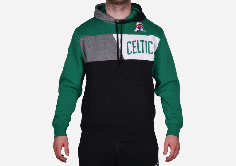Black boston celtics hoodie clearance