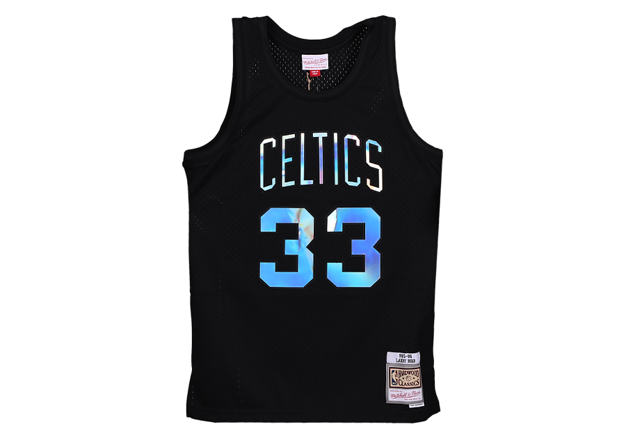 MITCHELL NESS IRIDESCENT SWINGMAN JERSEY LARRY BIRD BOSTON CELTICS fur 140 00 kicksmaniac