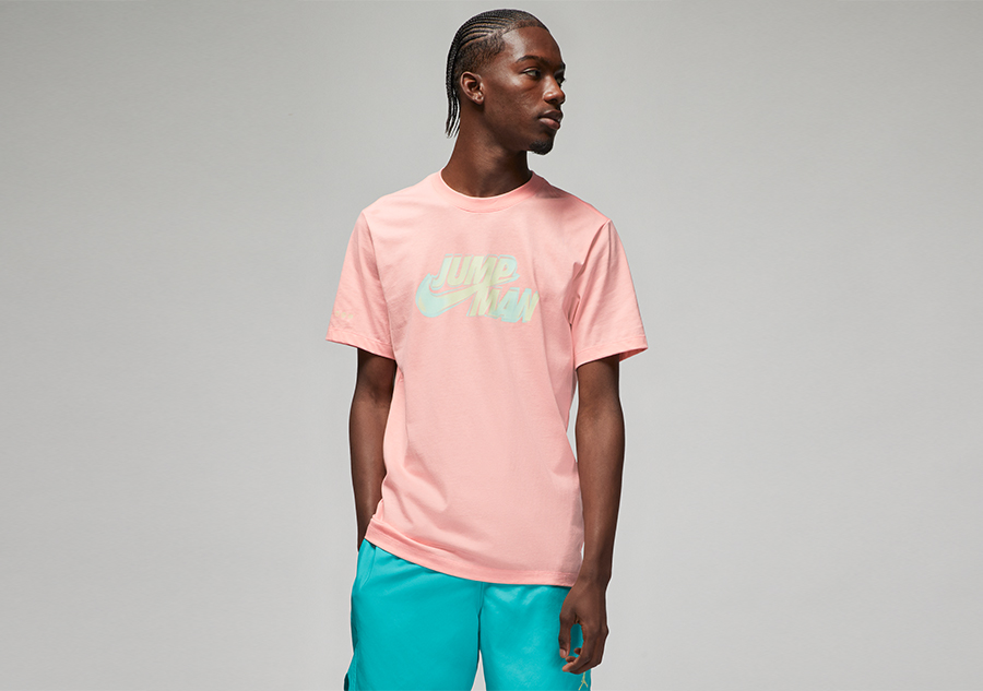Bleached coral nike shirt online