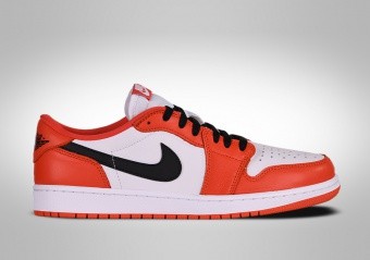 Jordan 1 low discount blanco con rojo