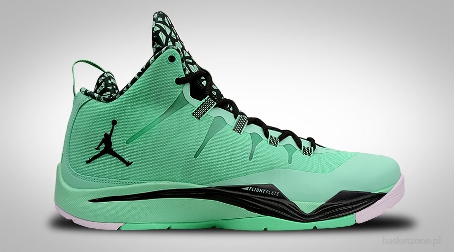 NIKE AIR JORDAN SUPER.FLY 2 GREEN GLOW BLAKE GRIFFIN