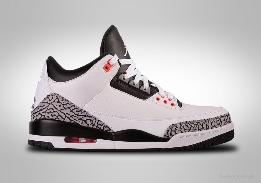 NIKE AIR JORDAN 3 RETRO INFRARED 23 GS GRADE SCHOOL (SMALLER SIZES)